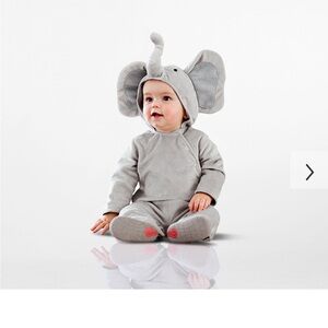 Pottery barn kids elephant toddler baby costume 12-24 months